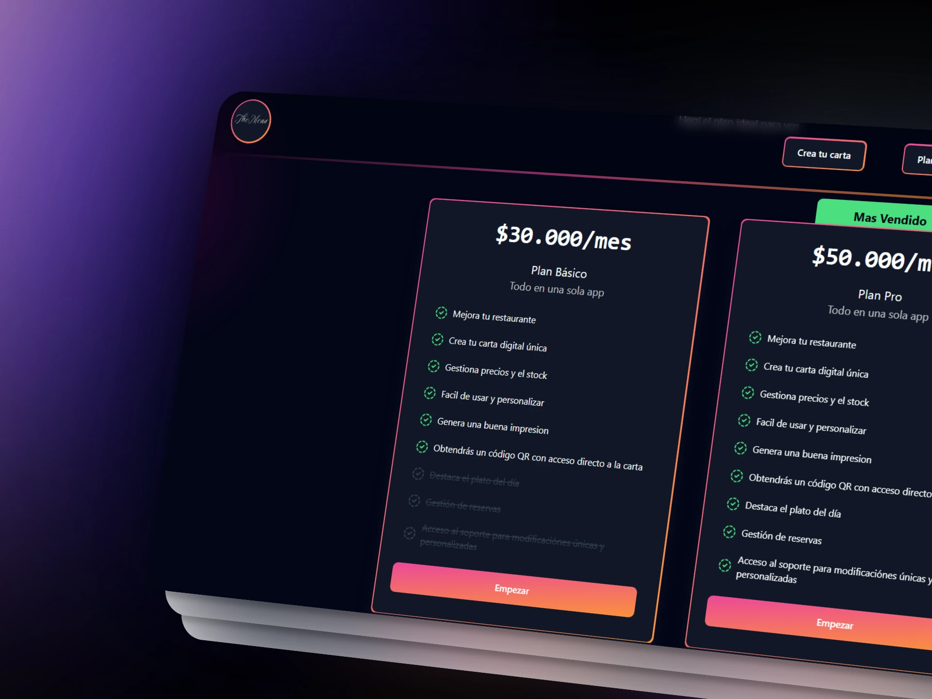 TheMenu (Solo UI)